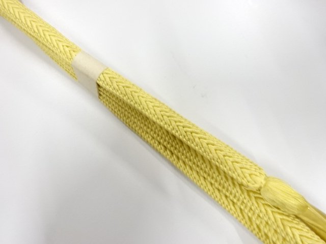 未使用品　正絹　手組帯締め